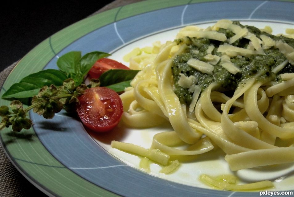 Spaghetti al Pesto