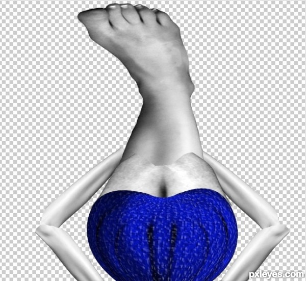 Creation of She was all Thumbs: Step 12