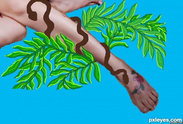 Creation of Eve's Tree of Life: Step 4