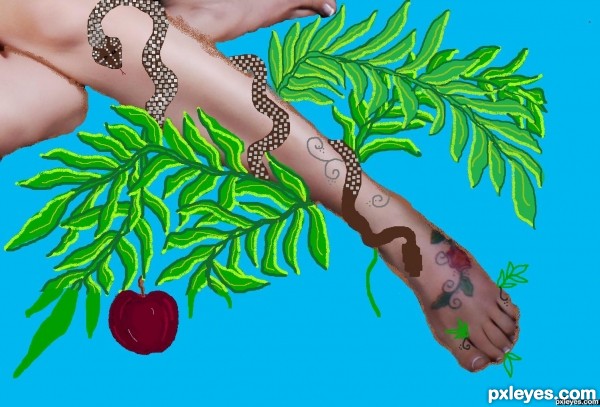 Creation of Eve's Tree of Life: Step 6