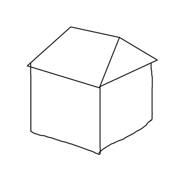 Creation of house: Step 1