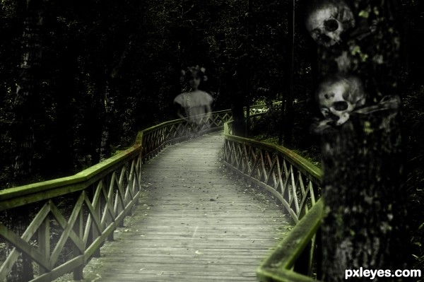 Creation of Forest ghost: Step 2