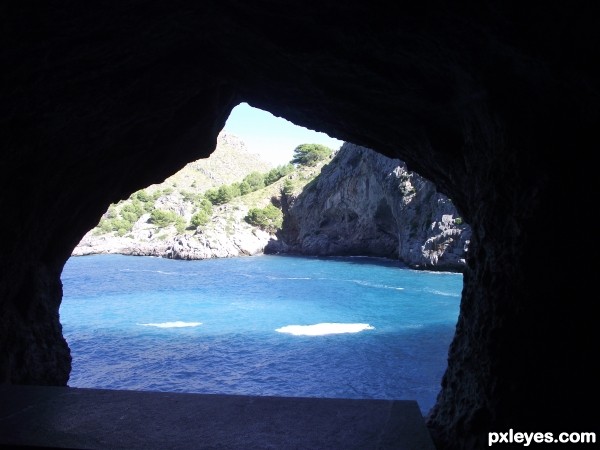 Creation of cave: Step 2