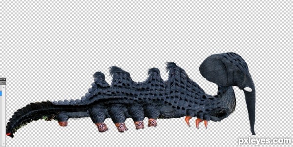 Creation of And I'm The Only One: Step 5