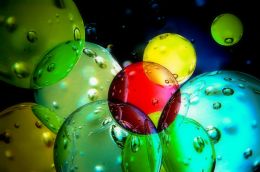 Colored Bubbles