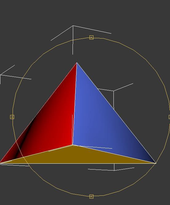 Creation of The Sierpinski Tetrahedron: Step 2