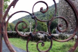 Celtic cross, Glendalough, Ireland