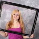 framed girl photoshop contest