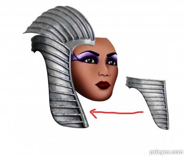 Creation of Cleopatra: Step 7