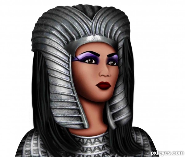 Creation of Cleopatra: Step 13