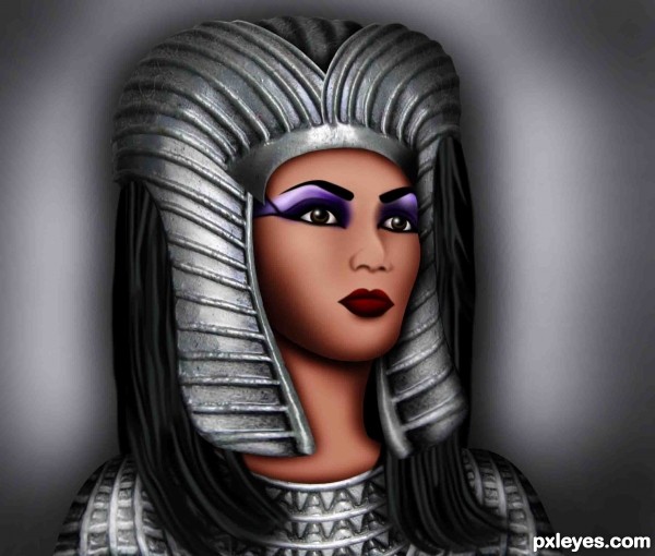Creation of Cleopatra: Step 14