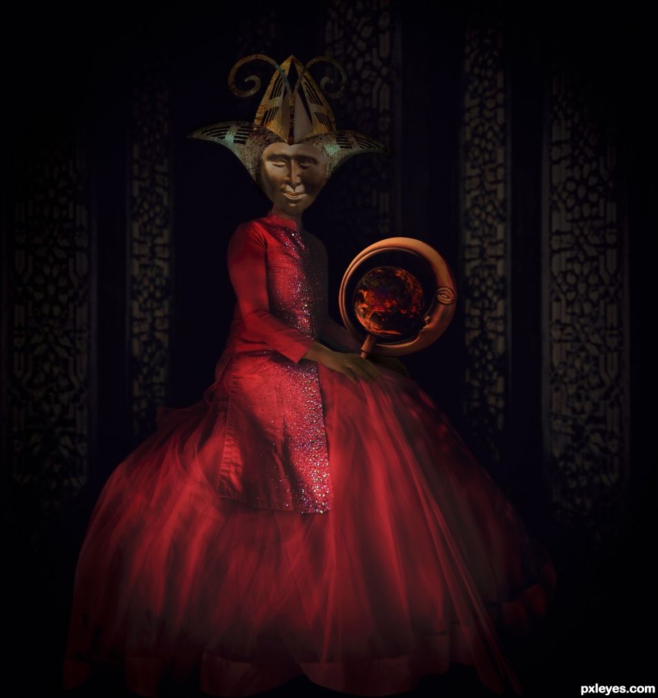 Red queen in a moonage daydream