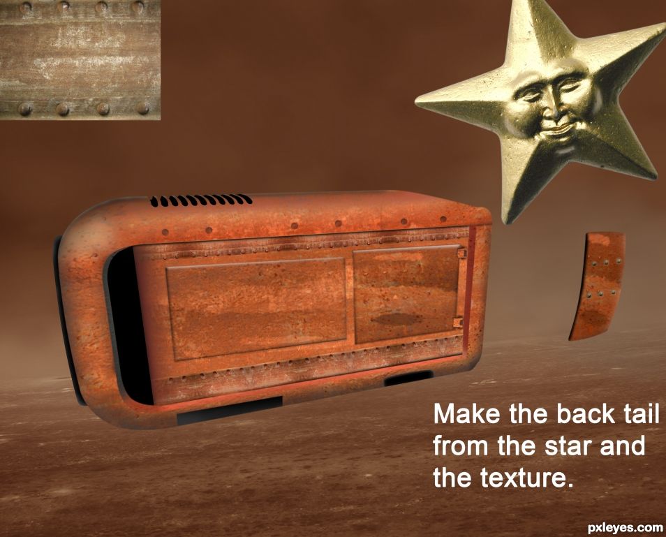 Creation of Speeder: Step 12