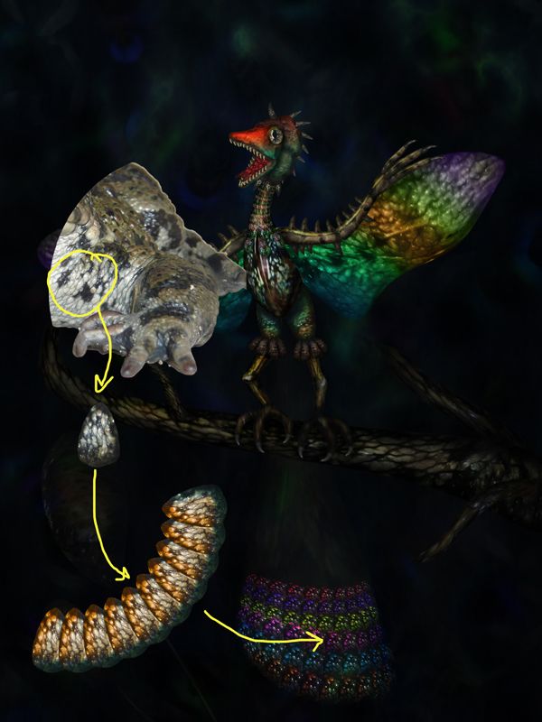 Creation of Ancient: Step 9