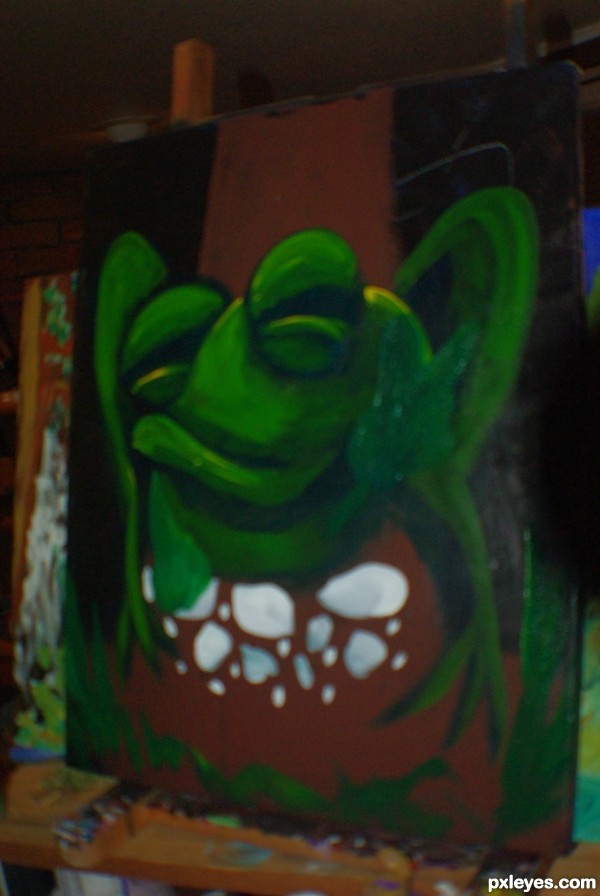 Creation of RastaFrogians for Toadal Peace: Step 1