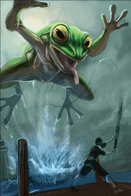 Creation of A big catch: Step 3