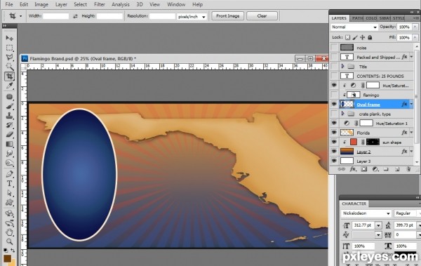 Creation of Flamingo Brand: Step 5