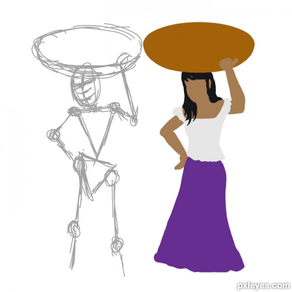 Creation of Fancy Hat Grapes: Step 1