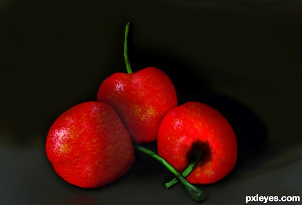 Dark Red Cherries 