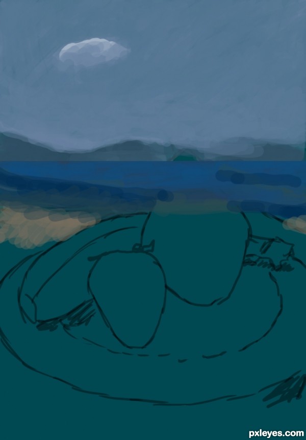Creation of Three pieces.: Step 4