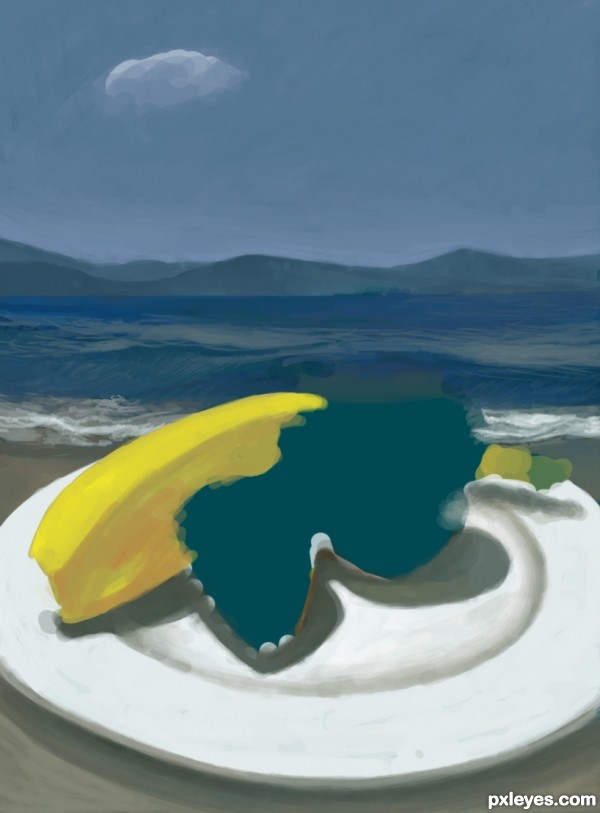 Creation of Three pieces.: Step 7