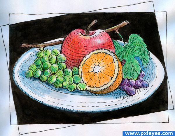 Creation of fruits: Final Result