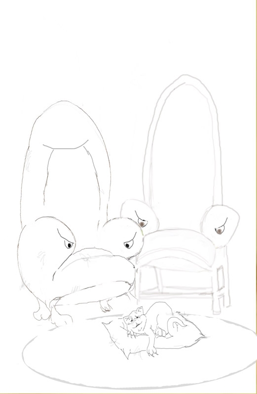 Creation of The Cat Has Got To Go !: Step 1