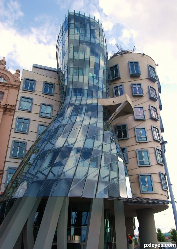 the dancing building