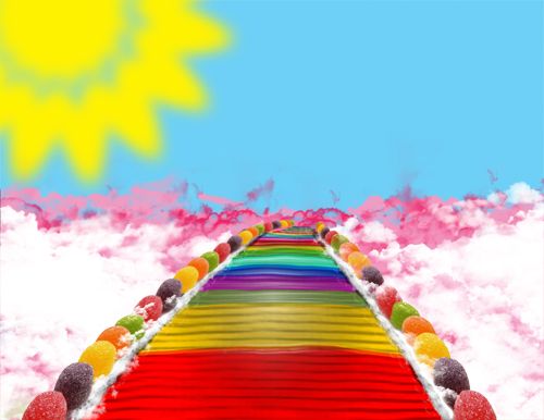 Creation of Welcome to Candy Land: Step 6