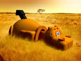 HuntedHungryHungryHippos