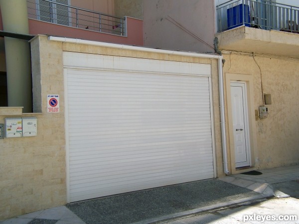 Garage door