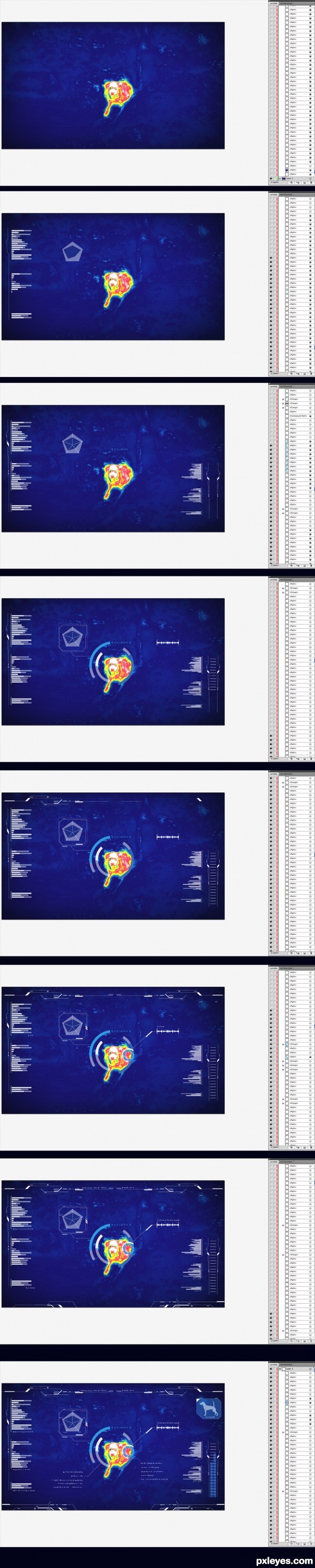 Creation of The Alien thermal Vision: Step 2
