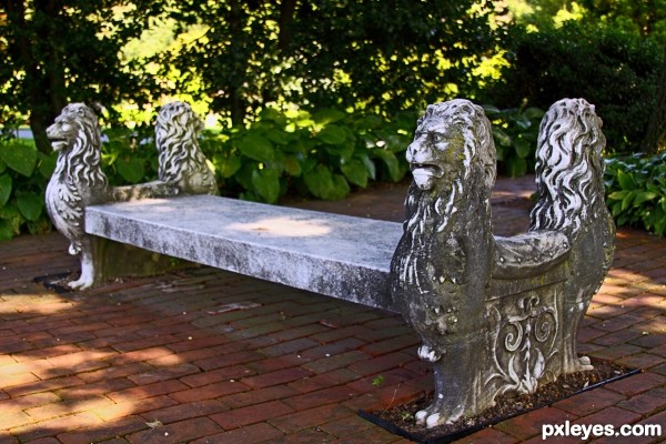 Ornamental Garden Bench