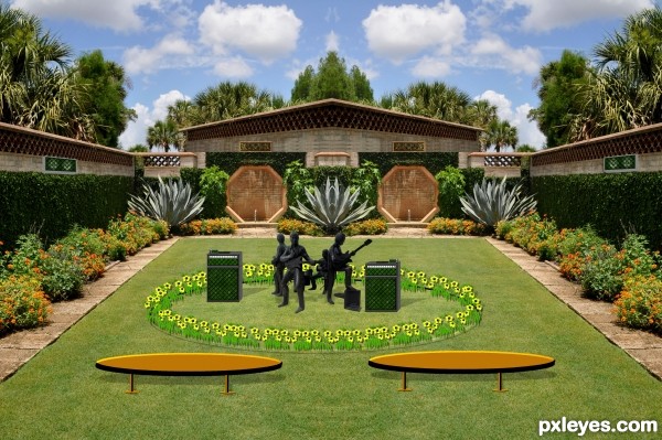 Creation of Always Music In THe Garden: Step 18
