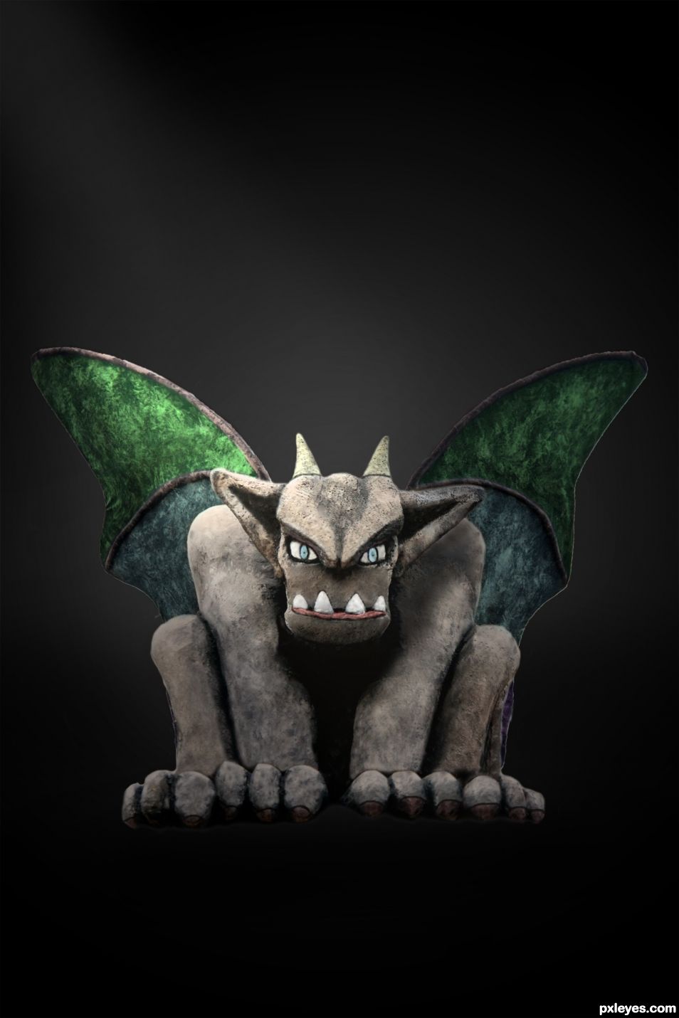 NEXT TOP "gargoyle" MODEL