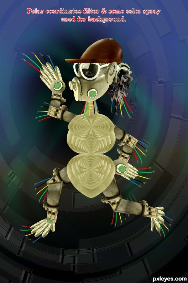 Creation of MASKMAN: Step 5