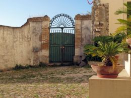 Gate on the sea