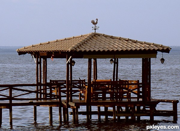 GAZEBO IN THE LAKE