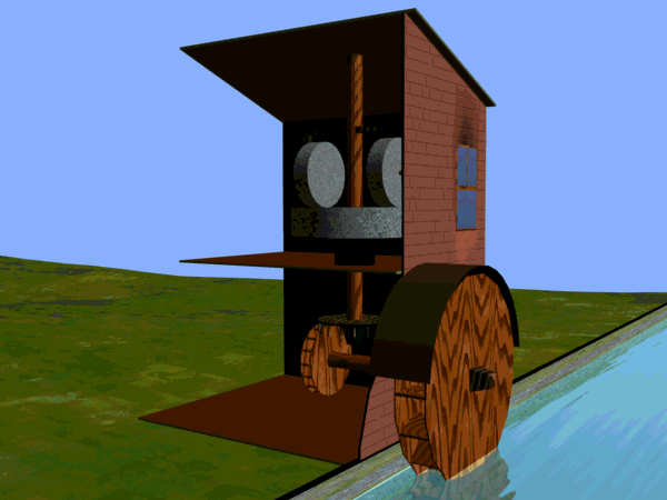 Creation of Watermill mechanics: Final Result