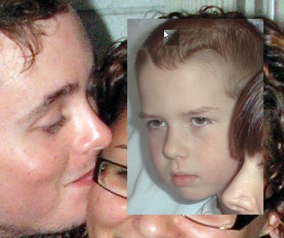 Creation of Baby Face Kiss: Step 3