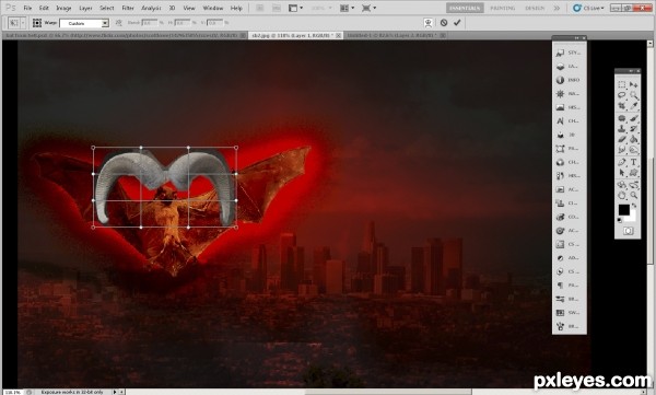 Creation of Batzilla: Step 2