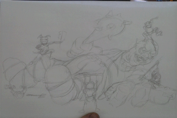 Creation of Attack of the Imps: Step 1