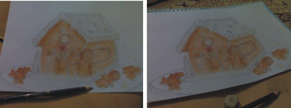 Creation of ginger bread man,woman...  : Step 2