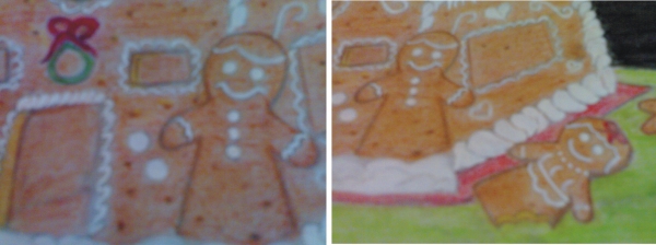 Creation of ginger bread man,woman...  : Step 3