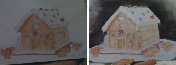Creation of ginger bread man,woman...  : Step 4