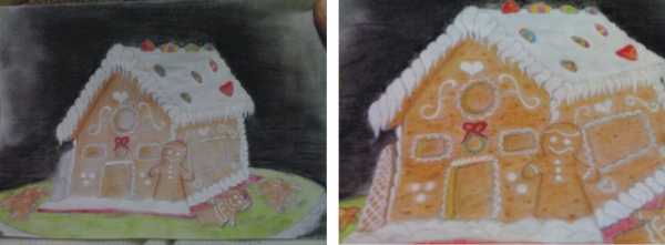 Creation of ginger bread man,woman...  : Step 5