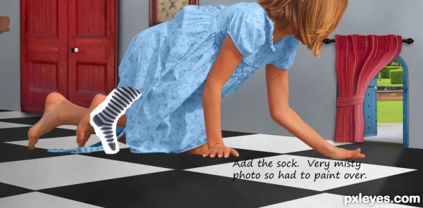 Creation of Alice in Pixel Land: Step 9