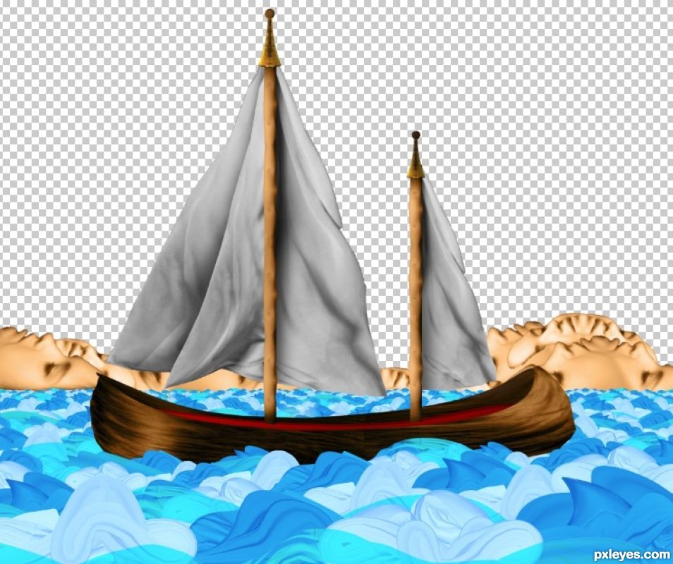 Creation of Under a Tungsten Sky: Step 17