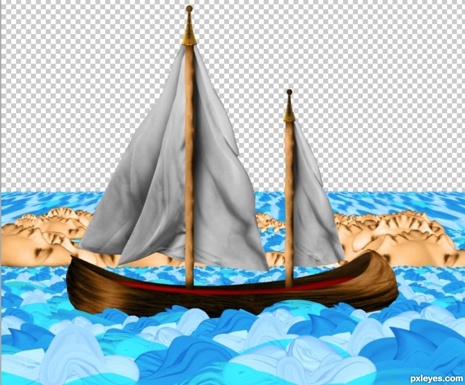 Creation of Under a Tungsten Sky: Step 18