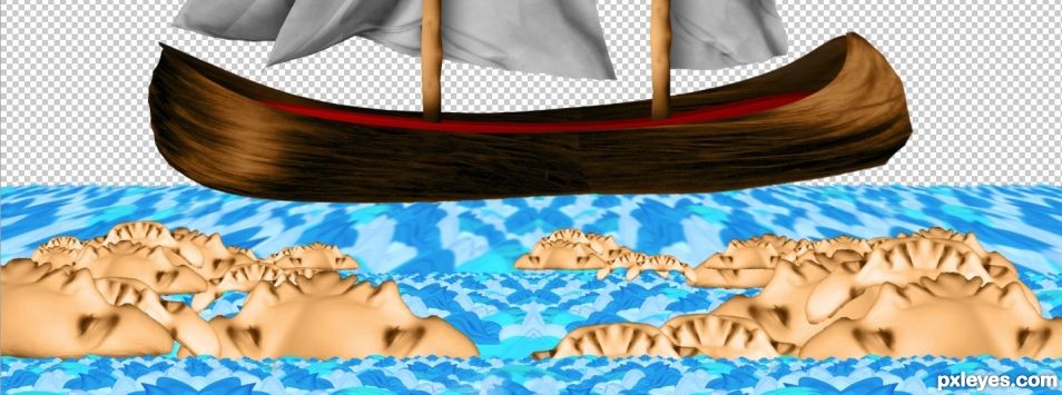 Creation of Under a Tungsten Sky: Step 19